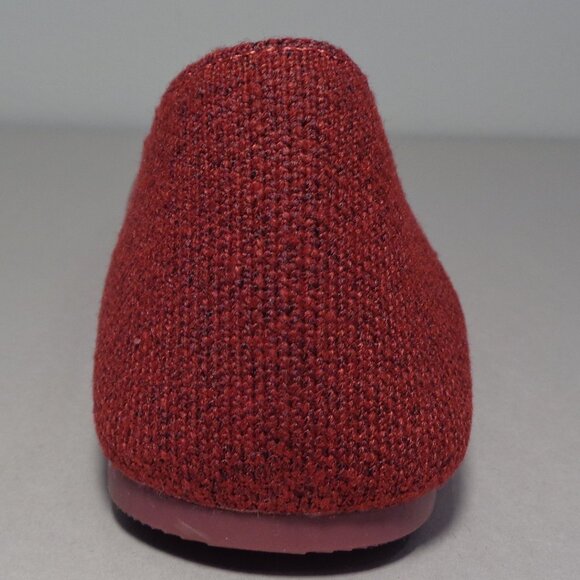 Mia Size 6.5 M KERRI Wine Textile Slip On Flats / Loafers New Women's Shoes - Picture 10 of 16